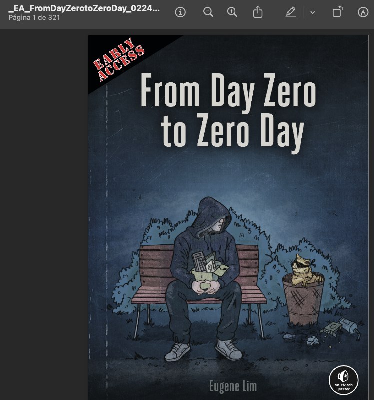 Eu não consegui tirar esse livro da cabeça. Vários e vários dias eu lembrava dele. Tomei uma decisão hoje e resolvi investir e comprar ele. Deu 300 e poucos o PDF (acesso prévio) + versão impressaEu já li uma parte de um capítulo e é nítida a diferença quando um real pesquisador de segurança fala de segurança. As vezes em uma página já te da um insight pra pesquisar coisas por 1 dia inteiro.