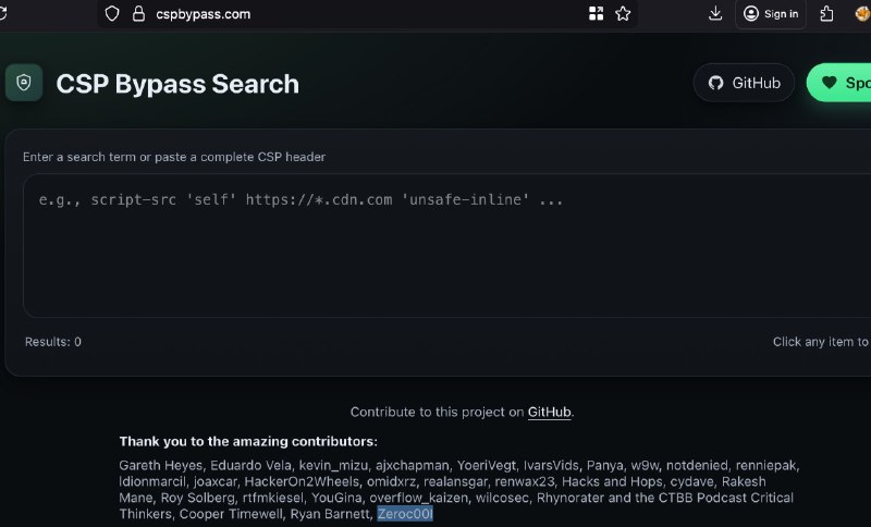 Fiz questão de achar um bypass só para estar do lado desses nomes grandes 🥹🏆