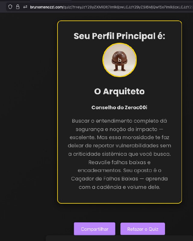 Agora cada resultado / personagem conta com um conselho embutido!Teste o seu =)