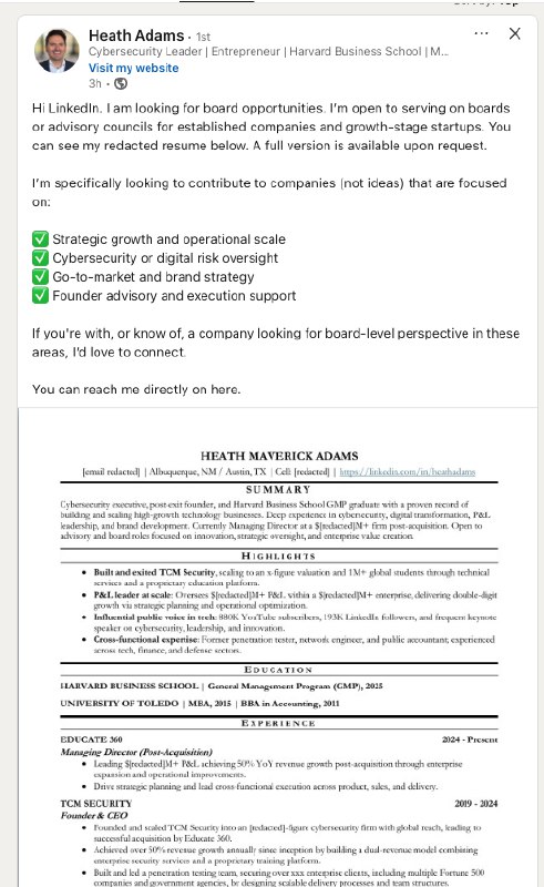 Meme da noite.Quando você é o dono de uma certificadora de cibersegurança kkk (O Heath da The Cyber Mentor / TCM)