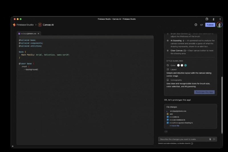 A Google lançou sua IA que contrói sites com integração nativa com serviços Firebase (Firestore, Auth)!O Firebase Studio.At the Google Cloud Next Conference 2025 in Las Vegas, the company announced a new Firebase Studio, which aims to refine its mobile development platform, Firebase, into an end-to-end platform to accelerate the complete application lifecycle.Firebase Studio is a cloud-based agentic development environment powered by Gemini