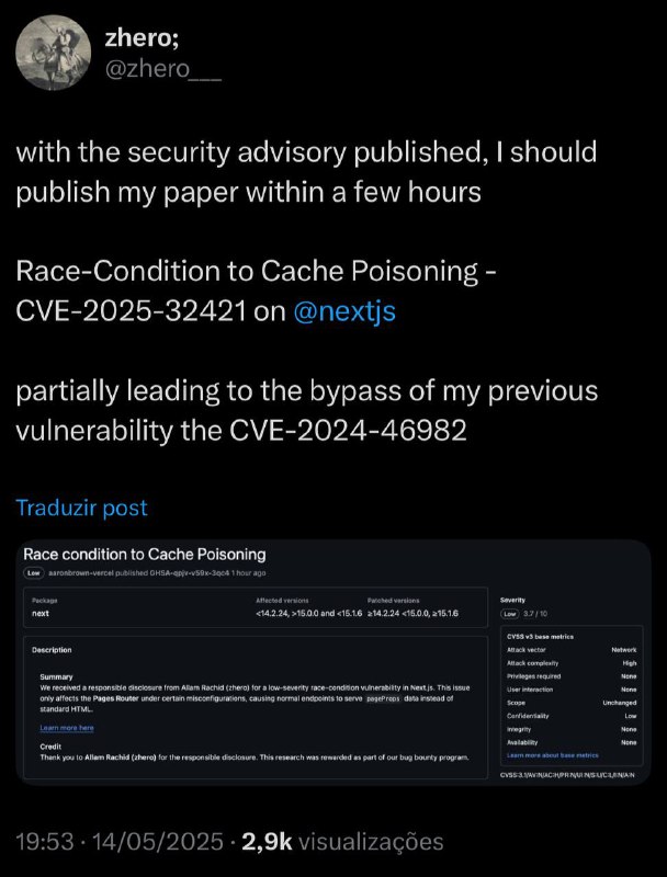 👀 Quando sair mando aqui