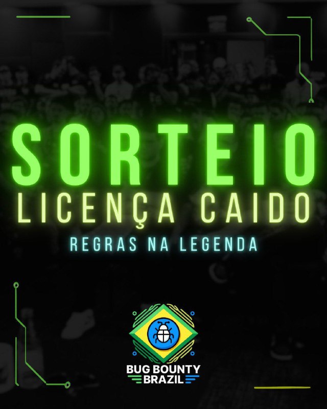 🚨 A contagem regressiva para a H2HC já começou! 🚨E pra aquecer, chegou a hora de um SUPER SORTEIO 🥳🔥🎁 Prêmio da vez: 1 licença exclusiva da Caido!👉 Para participar é MUITO simples:1️⃣ Siga nosso perfil: 