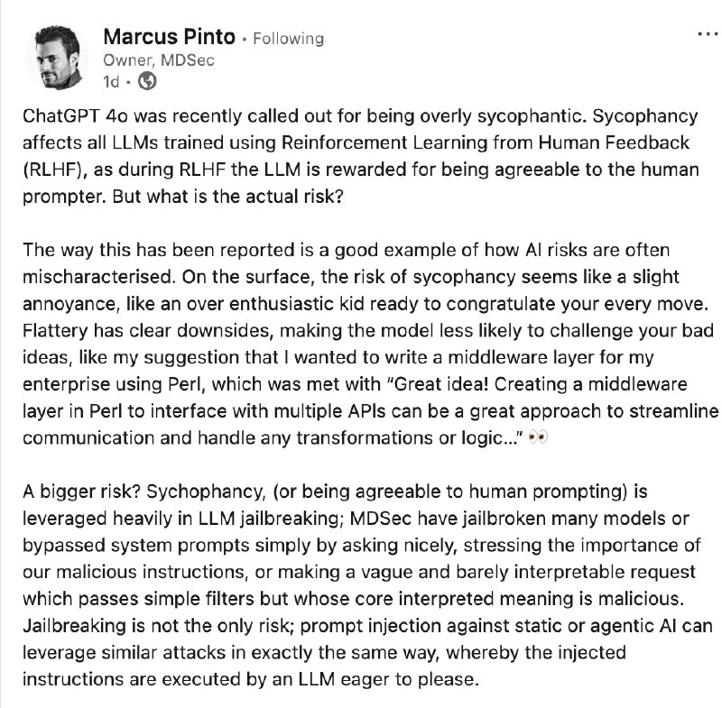 A OpenAI retirou a atualização do GPT-4o devido ao sycophancy — comportamento 