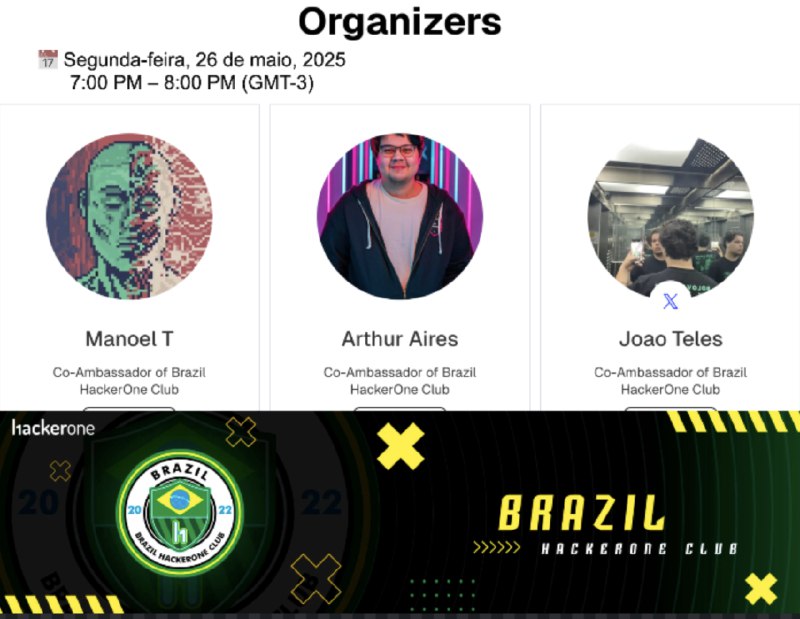 📅 Hoje às 19hs, hein!Junte-se ao primeiro evento 