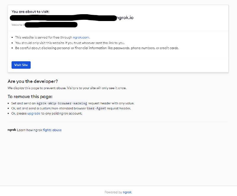 Shareando uma trick boba mas útil.Cenário:- Tu suspeita de SSRF em uma requisição;- O parâmetro do endpoint exige que tu forneça um domínio válido para receber a requisição;- Oastify (listener do Burp), etc não é o suficiente. Tu quer devolver uma header específica, tipo um content-type de PDF, precisa ter mais liberdade e não simplesmente receber a request http / dns- 👉 Tu tem uma VPS, mas não tem um domínio registrado.> Tu pensa: NGROK!O problema é que pra evitar abusos, o Ngrok e outros programas vão te dar essa mensagem (da imagem anexada) se o SSRF simplesmente for chamado pra tua URL final do Ngrok. Ele basicamente tá dizendo: oh, na requisição que tu fizer (client-side), seta essa header aqui pra gente ter certeza que tu não é uma botnet, ou que tá usando pra más intencões ou algo assim.Então se tu tiver esse SSRF via GET, o ngrok te trava aqui se tu só tiver um plano FREE (pago da pra remover esse aviso).