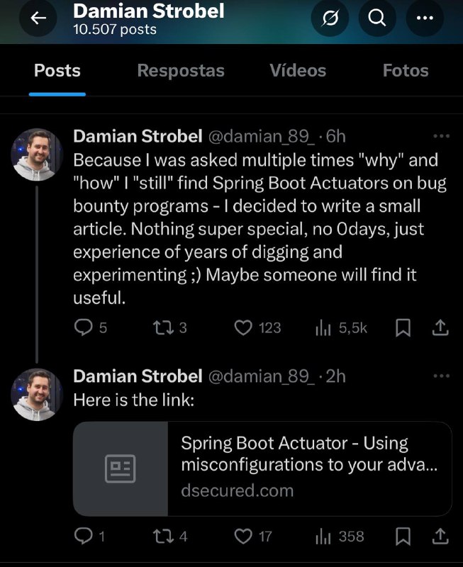 Esse pesquisador tem falado no twitter que tem encontrado muitos bypass de endpoints de actuators expostos em bugbounty e feito uma grana.Acabei de ver que hoje ele lançou o artigo que disse que lançaria.Enquanto espero a comida chegar vou ler junto com vocês, deixando o link aqui