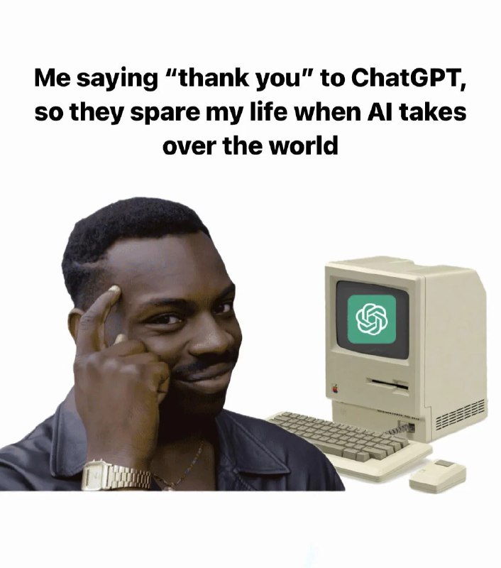 A galera que agradece o ChatGPT é a mesma que dá boa noite pro William Bonner #changemymind