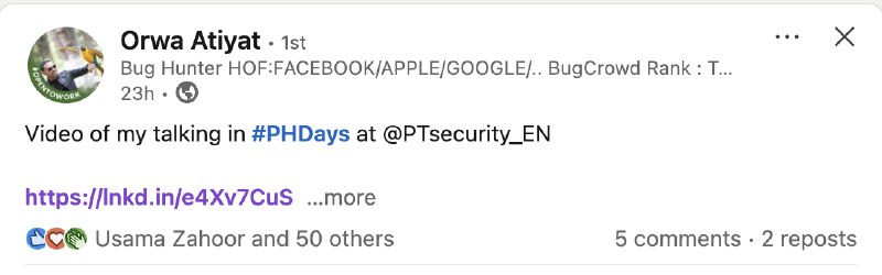 Esse cara é bem conhecido na comunidade de bugbounty.Com certeza uma talk que vou assistir quando tiver mais tempo: