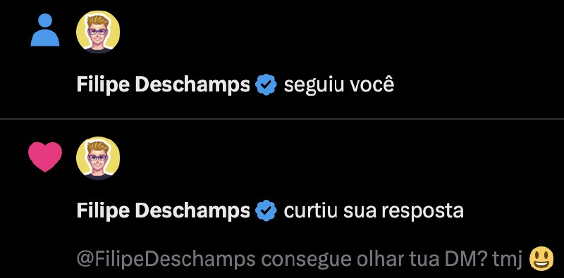 Esse cara é muito gente finaTroquei ideia sobre uma vulnerabilidade de segurança que encontrei em um serviço que ele tava consumindo / tweetando