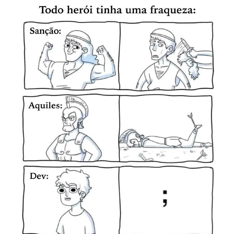 Como hoje é sexta. Tiramos o pé um pouco dos conteúdos técnicos por enquanto rs