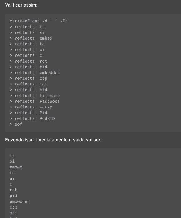 To começando a criar uma página com tricks de bash, para quem tiver interesse de acompanhar. Talvez as mais legais eu passe a postar aqui de vez em quando.