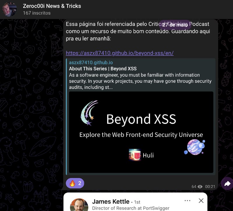 Ele fez isso de novo!  KKKEu esqueci de ler no outro dia e novamente estou eu aqui... referenciando um conteúdo que eu mesmo compartilhei 27 de maio