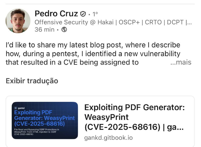 Bypass de Ssrf com redirecionamento. Peguei algumas coisas em bugbounty com esse mesmo cenárioBypass de Ssrf com redirecionamento. Peguei algumas coisas em bugbounty com esse mesmo cenário