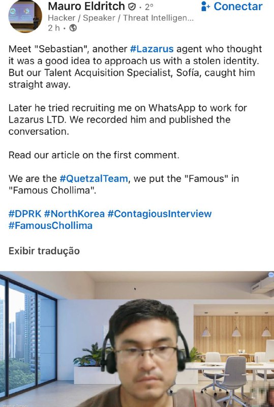 Isso ainda não chegou forte no Brasil, mas vai chegar