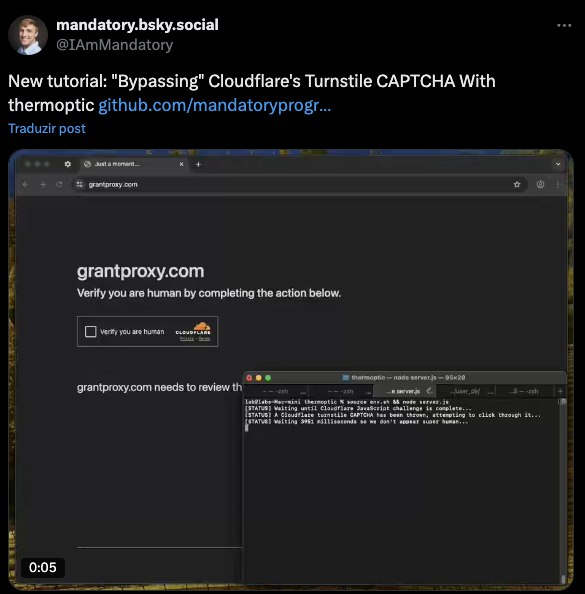 O thermoptic se destaca de outras ferramentas de scraping por sua abordagem única e técnica. Frameworks de automação como Puppeteer e Selenium são facilmente detectados mesmo com o uso de plugins como puppeteer-extra-plugin-stealth, pois a lógica de detecção é um jogo de gato e rato. O thermoptic resolve isso na raiz, evitando as flags de automação, como navigator.webdriver, que denunciam esses frameworks.Ele atua como um HTTP proxy que camufla todas as requisições para que pareçam vir de um navegador Chrome real, replicando um fingerprint completo em camadas como TLS, HTTP e DNS. Isso é crucial para evitar que serviços de segurança detectem a 