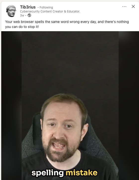 Vi esse insight do Tib3rius e achei hilário kkkO cabeçalho 'Referer' foi designado para ser RefeRRer, com 2 R (vindo de referenciador mesmo).Só quando estavam perto de publicar a especificação do HTTP 1.0 que foram notar.Ouve uma troca de ideia 