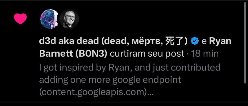 Esse dead é outro cara que tem conteudo técnico muito denso. Recomendo seguir no x.com. Manja muito de cache e de smuggling