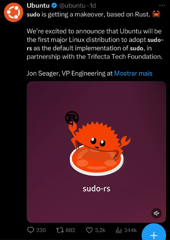 Rust cada vez mais em evidência