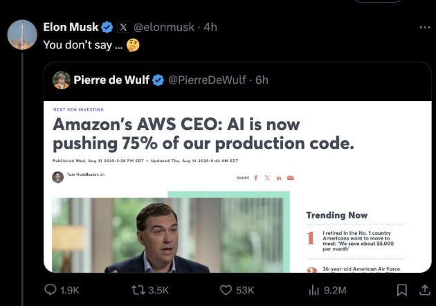 Ta, chega de conteúdo técnico.Quero saber quem derrubou a AWS aí e quando pretende fazer ela voltar. Obrigado.