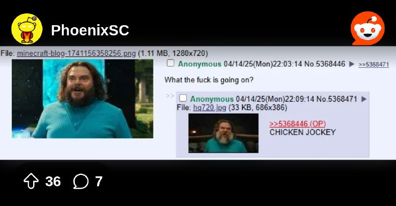 From the PhoenixSC community on Reddit: This is the final post on 4chan before the site got hacked and all databases got dumped.