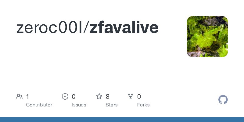 GitHub - zeroc00I/zfavalive